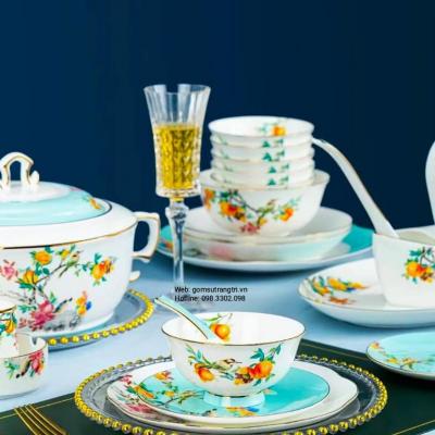 BỘ BÁT ĂN CAO CẤP QUẢ LỰU – MAY MẮN SUM VẦY